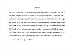 How To Write An Abstract For A Research Paper Business Class Video Study Com