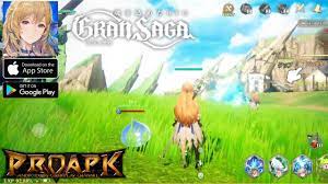 Gran Saga Gameplay Android / iOS (3D Open World MMORPG) (Official Launch)  (JP) - YouTube