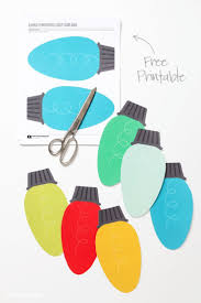 Free Printable Christmas Lights Garland Decorating Christmas Lights Garland Free Christmas Printables Diy Christmas Lights