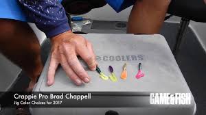 Brad Chappell Crappie Jig Color Choices Youtube