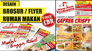 Maybe you would like to learn more about one of these? Desain Brosur Rumah Makan Dengan Coreldraw Brochure Design Youtube
