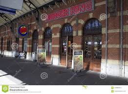 Burger King Trainstation Groningen Editorial Image Image Of King Sign 109660270
