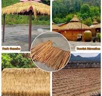 Amazon.com: Tiki Roof Thatch Rolls Fire Proof, 1M Outside ...