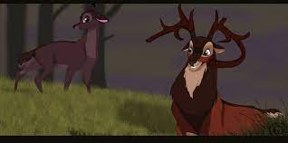 Ronno Finding Love Yes I Have Drawn Him Before I Just Made Some New Antlers And Added A Bigger Mane On Him I Think Tha Disney Fan Art Art Disney Animation