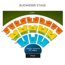 Budweiser Stage 2019 Seating Chart