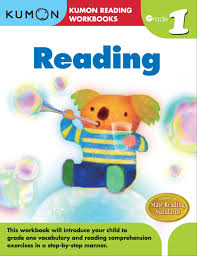 Amazon Com Grade 1 Reading Kumon Reading Workbooks