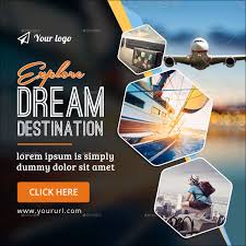 You can also see travel magazine templates. Tours Travels Banners Bundle 4 Sets Travels Amp Tours Sets Travel Poster Design Travel Instagram Travel Advertising Design