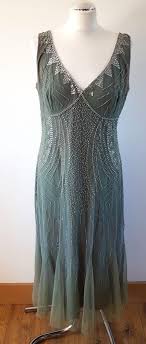 Beautiful Principles Evening Dress Size 16 Petite Green Beading Sequins Fashion Clothing Shoes Accessories Womens Dresses Size 16 Dresses Evening Dresses