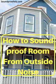 Tips that help with noise absorption: How To Soundproof Room From Outside Noise Soundproof Room Sound Proofing Noise
