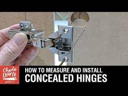 How To Installation Full Kitchen Cabinets Wall Mounted Awesome Woodworking Techniques Youtube Concealed Hinges Diy Cabinet Doors Hinges