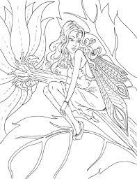 Fairy coloring pages for kids. Fairy Coloring Pages