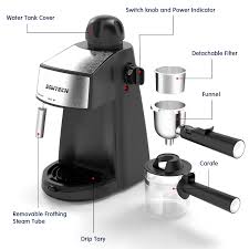 So, except buying the best coffee machine, always invest in your beans! Sowtech Espresso Machine 3 5 Bar 4 Cup Espresso Maker Cappuccino Machine Walmart Com Walmart Com