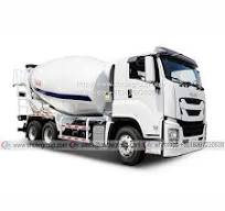 ISUZU GIGA 6x4 12cbm concrete mixer transfer tanker truck