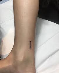 Meaningful Words And Numbers Tattoo Designs You Would Love To Try Words Tattoo Words Tattoo Ideas Meaning Subtle Tattoos Tiny Tattoos Tiny Tattoos For Girls