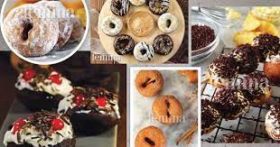 5 Resep Wajib Coba Aneka Donat Dari Donat Kampung Sampai Black Forest Makanan Ringan Manis Makanan Resep