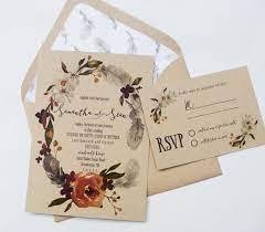 Maybe you would like to learn more about one of these? 40 Fall Wedding Invitations From Etsy For Your Autumnal Affair Junebug Weddings Wedding Invitations Boho Burgundy Wedding Invitations Country Wedding Invitations