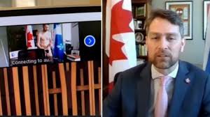 And needed to change into work clothes. William Amos Zoom Video Canadian Liberal Member Of Parliament William Amos Seen Nkd On Zoom Youtube