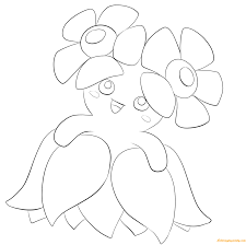 The downloadable activity sheets include coloring pages, pokémon catchers, puzzles, mazes, and more. Bellossom Pokemon Coloring Pages Cartoons Coloring Pages Coloring Pages For Kids And Adults