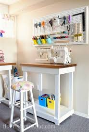Craft room, sewing room, and washing room are able for you to combine it. Craft Sewing Space Reveal Diy Home Decor 100 Room Challenge