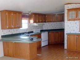 Pictures Of Single Wide Mobile Home Remodels 16 X 80 Singlewide Before Kitchen Remodel Remodeling Mobile Homes Mobile Home Decorating Mobile Home Kitchens