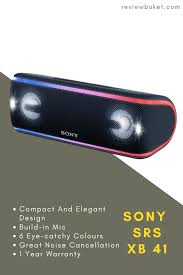 Sony Srs Xb 41 In 2020 Sony Design Sony Sound Effects