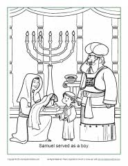 You can use our amazing online tool to color and edit the following samuel bible coloring pages. Samuel Served As A Boy Coloring Page Children S Bible Activities Sunday School Activities For Kids