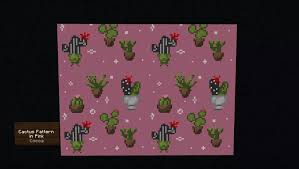 The sweet fruit of the prickly pear cactus. Cactus Pattern In Pink Artmap Map Art Minecraft Map