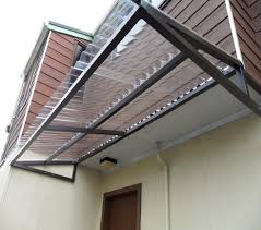 Besi hollow 4 x 8 atau 1.2 mm: Atap Polycarbonate Bening
