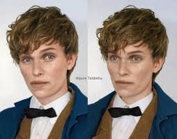 I did a quick Newt Scamander makeup test! 🦎🌱 I'm so surprised last year I  didn't do any new crossplays! I love them so much, and it's how I started  cosplaying! There