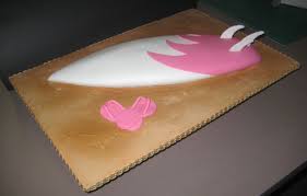 Surfers truly had to be in shape to carry them to and from the shore. How To Make A Surfboard Cake Take A Cake And Decorate