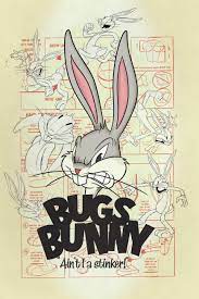 Plakat na ścianę Looney Tunes - Królik Bugs | Gadżety & Prezenty |  Posters.pl