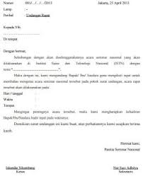 Semoga contoh surat undangan rapat ini bisa menjadi referensi dan bermanfaat dalam anda membuat surat dalam tanggung jawab anda mungkin karena. Contoh Surat Undangan Rapat Bentuk Semi Block Style Berbagi Bentuk Penting