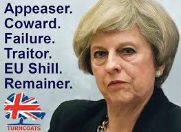 Image result for brexit may traitor
