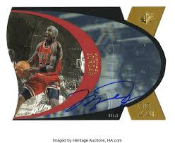 Maybe you would like to learn more about one of these? 1996 97 Spx Gold Signed Michael Jordan 5 Signature From His Lot 10269 Heritage Auctions