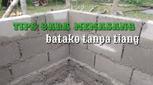 $ 20 hingga $ 40 biaya proyek 2 hingga 4 jam perkiraan waktu 12345 keterampilan: Cara Memasang Batako Tanpa Tiang Cor Besi Youtube