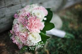 Pink Carnation And Baby S Breath Bridal Bouquet Carnation Wedding Bouquet Bridal Bouquet Pink Carnation Wedding Flowers