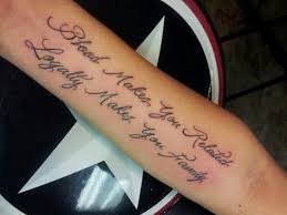 20 Cool And Creative Quote Tattoos On Guys