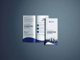 Bi Fold Brochure Mockup Free Download In 2020 Bi Fold Brochure Brochure Mockup Free Business Card Mock Up
