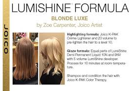 Joico place healthy hair at the core of their brand. Lumishine Joico Hair Color Hair Color Formulas Joico Color