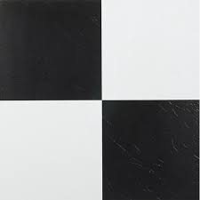 Dark baltimore laminate vinyl flooring. Achim Nexus 12 X12 1 2mm Peel Stick Vinyl Floor Tiles 20 Tiles 20 Sq Ft Black White Walmart Com Walmart Com