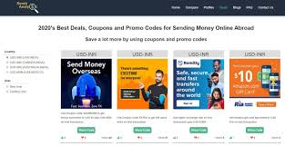 Deals Promocodes Usdtoinr In 2020 Money Transfer Promo Codes Coding