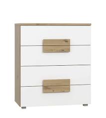 Stilvolle farben verleihen dem zimmer angenehme atmosphäre. Schubladenkommode Arkina Kommode Mit 4 Schubladen In Artisan Eiche