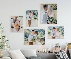 Capturing Your Winter Wedding Fairy Tale With Canvasdiscount Com In 2020 Wedding Photo Walls Wedding Picture Walls Wedding Photo Display