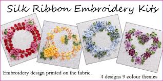 Our video lessons and master classes for beginners can help you find the materials you need and master this technique. Silk Ribbon Kits