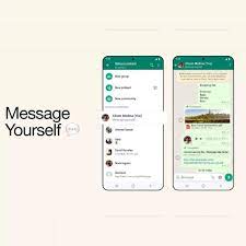 WhatsApp Message Yourself Feature: WhatsApp starts rolling out 'Message  Yourself' feature in India: How it works - The Economic Times