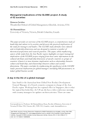 Modern victorian style interior design singapore company m&a parts. Pdf Managerial Implications Of The Globe Project A Study Of 62 Societies
