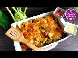 Rosenkohl Kohlrabi Gratin Thermomix Tm5 Tm6 Youtube Kohlrabi Food Gratin