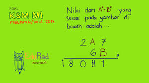 Untuk mengunduhnya silakan klik kanan pranala (link) soal kemudian save as…. Pembahasan Soal Ksm Mi Cryptarithm Youtube