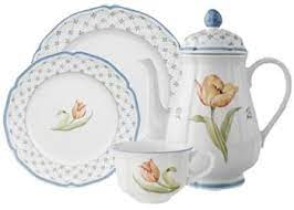 Vintage villeroy boch mettlach phoenix pattern gravy boat colorful birds. Discontinued Villeroy Boch Flower Dream Dinnerware