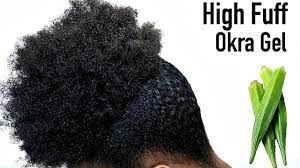 Have found that black hair may differ in the distribution of lipids throughout the hair shaft. Sleek High Afro Puff Natural Hairstyle For Black Women Tutorial Type 4c 4b 4a With Okra Gel Youtube